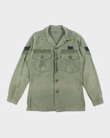 60s Vintage US Air Force OG-107 Utility Shirt - Medium