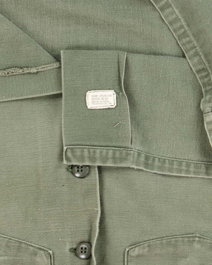 60s Vintage US Air Force OG-107 Utility Shirt - Medium