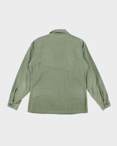 60s Vintage US Army OG-107 Utility Shirt - Medium