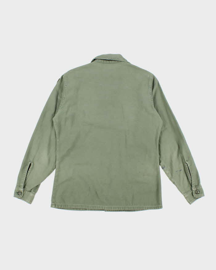 60s Vintage US Army OG-107 Utility Shirt - Medium