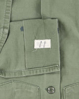 60s Vintage US Army OG-107 Utility Shirt - Medium