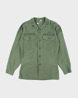 60s Vintage US Army OG-107 Utility Shirt - Medium