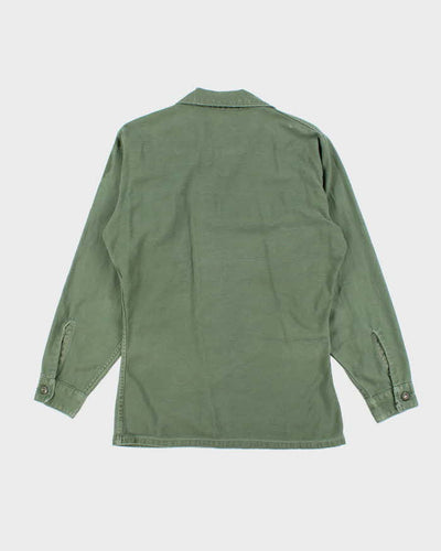 60s Vintage US Army OG-107 Utility Shirt - Medium