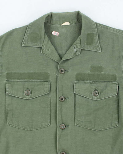 60s Vintage US Army OG-107 Utility Shirt - Medium