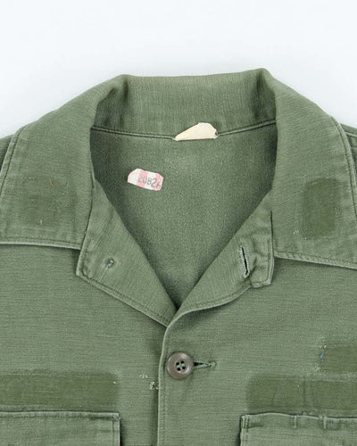 60s Vintage US Army OG-107 Utility Shirt - Medium