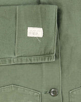 60s Vintage US Army OG-107 Utility Shirt - Large