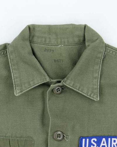 60s Vintage US Air Force OG-107 Utility Shirt - Large