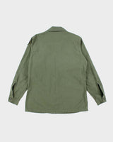 60s Vintage US Army OG-107 Utility Shirt - Large