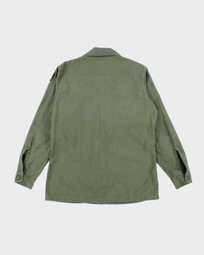 60s Vintage US Army OG-107 Utility Shirt - Large