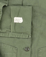 60s Vintage US Army OG-107 Utility Shirt - Large