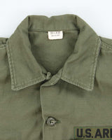60s Vintage US Army OG-107 Utility Shirt - Large
