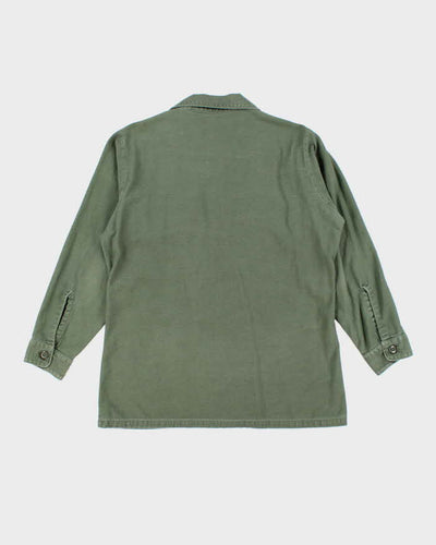 60s Vintage US Army OG-107 Utility Shirt - Large