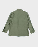 60s Vintage US Army OG-107 Utility Shirt - Large