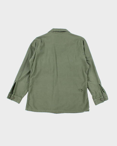60s Vintage US Army OG-107 Utility Shirt - Large