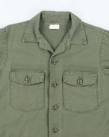 60s Vintage US Army OG-107 Utility Shirt - Large