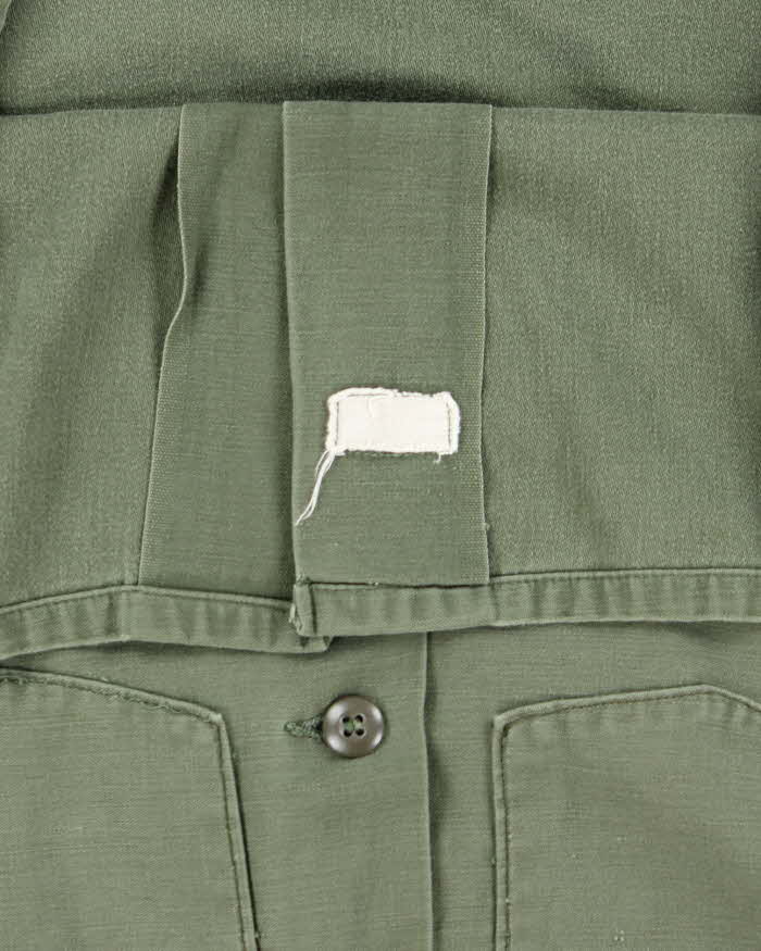 60s Vintage US Army OG-107 Utility Shirt - Large