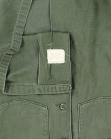 60s Vintage US Army OG-107 Utility Shirt - Large
