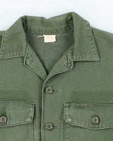 60s Vintage US Army OG-107 Utility Shirt - Large