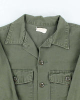 60s Vintage US Army OG-107 Utility Shirt - X-Large
