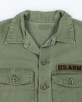 60s Vintage US Army OG-107 Utility Shirt - X-Large