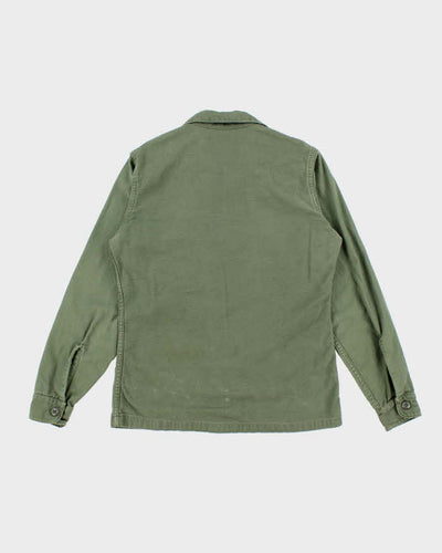 60s Vintage US Army OG-107 Utility Shirt - X-Large
