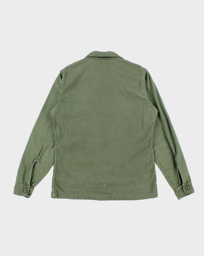 60s Vintage US Army OG-107 Utility Shirt - X-Large