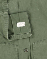 60s Vintage US Army OG-107 Utility Shirt - X-Large