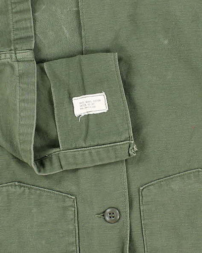 60s Vintage US Army OG-107 Utility Shirt - X-Large