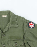 60s Vintage US Army OG-107 Utility Shirt - X-Large