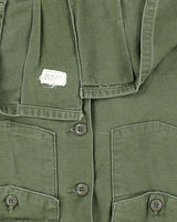 60s Vintage US Army OG-107 Utility Shirt - X-Large