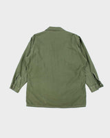 60s Vintage US Army OG-107 Utility Shirt - X-Large