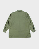60s Vintage US Army OG-107 Utility Shirt - X-Large