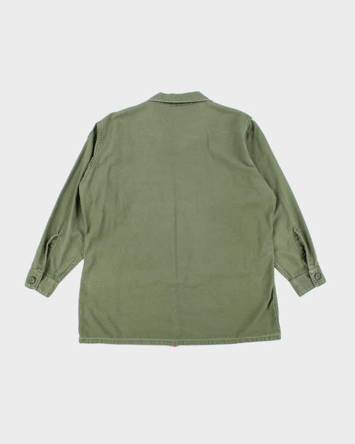 60s Vintage US Army OG-107 Utility Shirt - X-Large