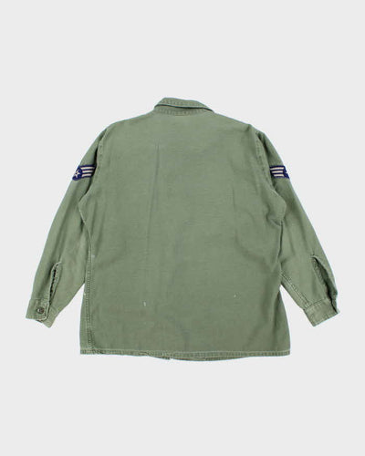 60s Vintage US Air Force OG-107 Utility Shirt - X-Large