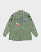 60s Vintage US Air Force OG-107 Utility Shirt - X-Large