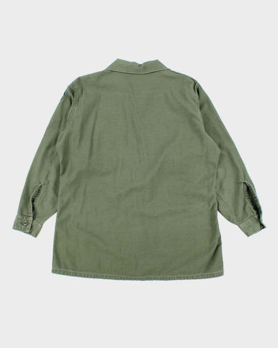 60s Vintage US Army OG-107 Utility Shirt - X-Large