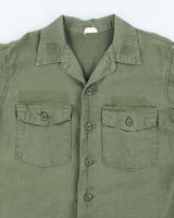 60s Vintage US Army OG-107 Utility Shirt - X-Large