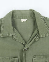 60s Vintage US Army OG-107 Utility Shirt - X-Large