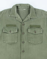 60s Vintage US Army OG-107 Utility Shirt - X-Large