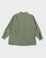 60s Vintage US Army OG-107 Utility Shirt - XX-Large