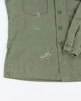 60s Vintage US Army OG-107 Utility Shirt - XX-Large