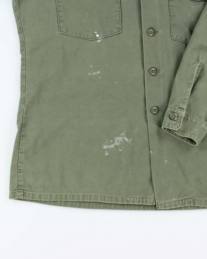 60s Vintage US Army OG-107 Utility Shirt - XX-Large