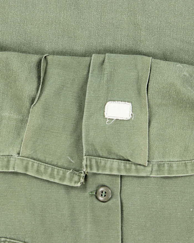 60s Vintage US Army OG-107 Utility Shirt - XX-Large