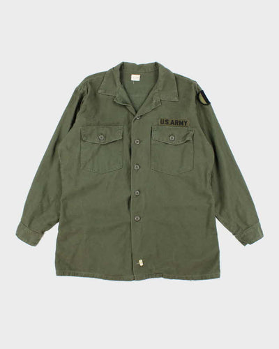 60s Vintage US Army OG-107 Utility Shirt - XX-Large