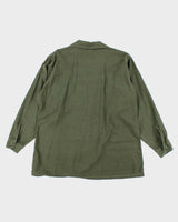 60s Vintage US Army OG-107 Utility Shirt - XX-Large