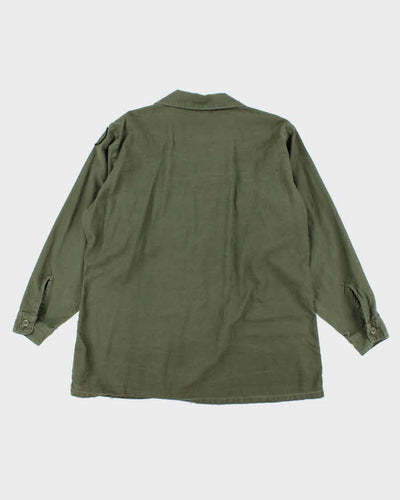 60s Vintage US Army OG-107 Utility Shirt - XX-Large