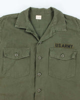 60s Vintage US Army OG-107 Utility Shirt - XX-Large