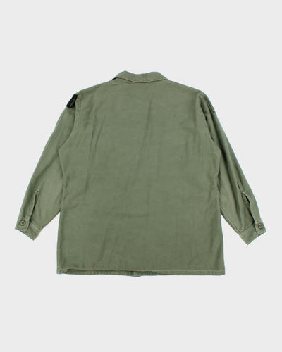 60s Vintage US Army OG-107 Utility Shirt - X-Large