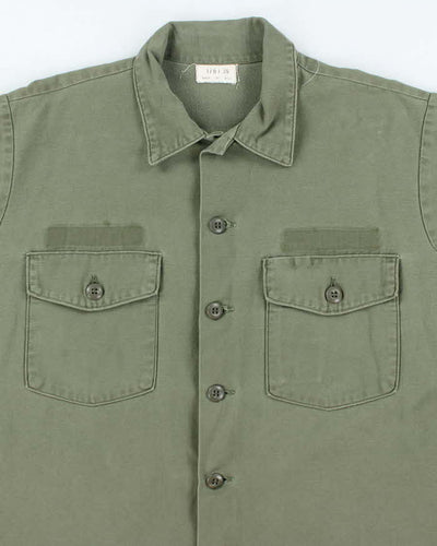 60s Vintage US Army OG-107 Utility Shirt - XX-Large