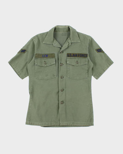 60s Vintage US Air Force OG-107 Utility Shirt - X-Small